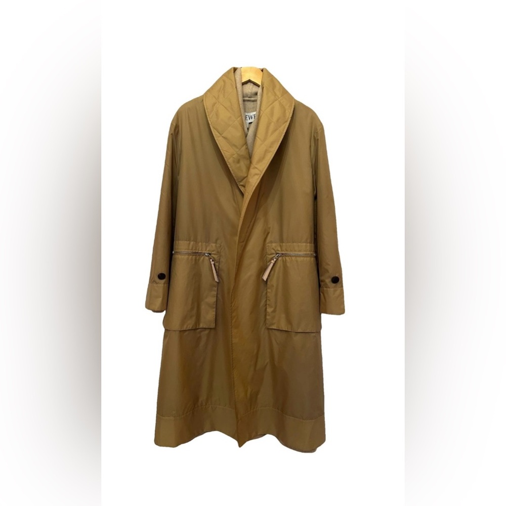Loewe Nylon and Wool Coat Small NWT